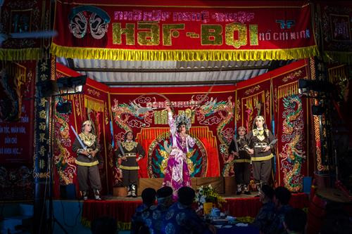 Lưu Kim Đính giải giá Thọ Châu - một trong những vở tuồng hát bội nổi tiếng được trình diễn phục vụ công chúng tại lễ hội Nghinh Ông - Cần Giờ năm 2017. Ảnh: Kiều Anh Dũng Lưu Kim Đính giải giá Thọ Châu - một trong những vở tuồng hát bội nổi tiếng được trình diễn phục vụ công chúng tại lễ hội Nghinh Ông - Cần Giờ năm 2017. Ảnh: Kiều Anh Dũng