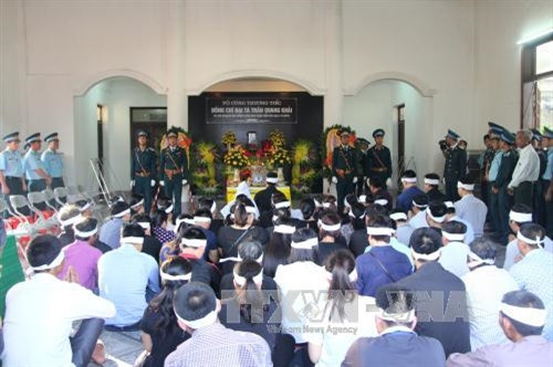 Lễ truy điệu Đại tá Trần Quang Khải ảnh 7