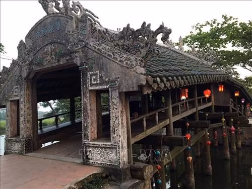 Cầu ngói Thanh Toàn. Ảnh: Quốc Việt - TTXVN