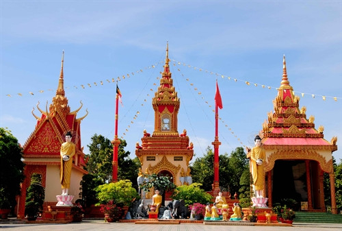 Chùa Xiêm Cán của người Khmer ảnh 7