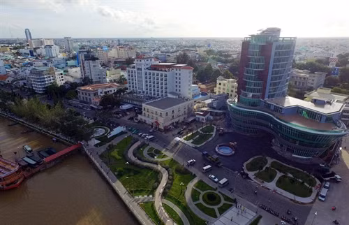 Một góc thành phố Cần Thơ.
