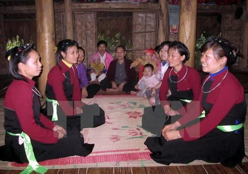 Đội văn nghệ hát Sình Ca dân tộc Cao Lan ở xã Kim Phú, huyện Yên Sơn (Tuyên Quang). Ảnh: Quang Đán - TTXVN Đội văn nghệ hát Sình Ca dân tộc Cao Lan ở xã Kim Phú, huyện Yên Sơn (Tuyên Quang). Ảnh: Quang Đán - TTXVN