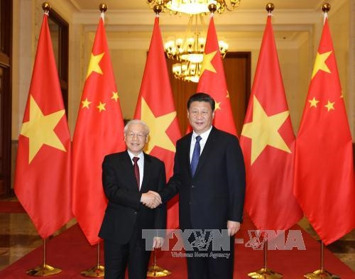 Việt Nam - Trung Quốc ra Thông cáo chung nhân chuyến thăm của Tổng Bí thư Nguyễn Phú Trọng ảnh 2 Việt Nam - Trung Quốc ra Thông cáo chung nhân chuyến thăm của Tổng Bí thư Nguyễn Phú Trọng ảnh 2