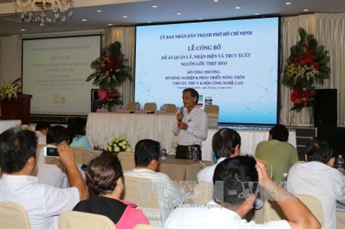 Người tiêu dùng có thể truy xuất nguồn gốc thịt lợn ảnh 1