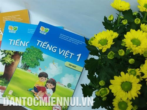 SGK Tiếng Việt mới lớp 1 của Nhà xuất bản Giáo dục Việt Nam. Ảnh: HT SGK Tiếng Việt mới lớp 1 của Nhà xuất bản Giáo dục Việt Nam. Ảnh: HT