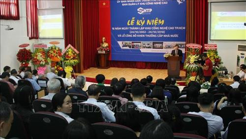 Quang cảnh Lễ kỷ niệm. Ảnh: Tiến Lực - TTXVN