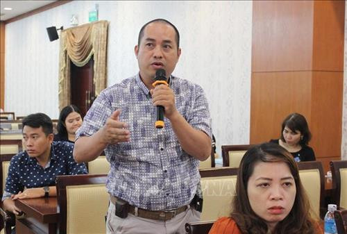 Đại biểu trao đổi tại Hội thảo. Ảnh: Xuân Anh – TTXVN Đại biểu trao đổi tại Hội thảo. Ảnh: Xuân Anh – TTXVN