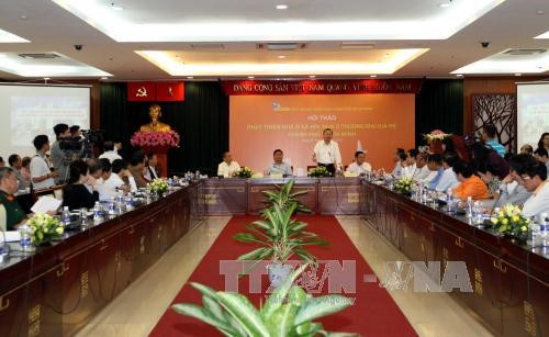 Quang cảnh hội thảo. Ảnh: Thanh Vũ-TTXVN