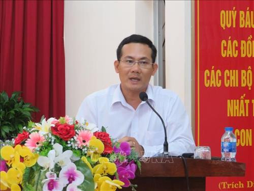 Ông Nguyễn Minh Tuấn, Phó Giám đốc Sở Văn hóa, Thể thao và Du lịch Cần Thơ phát biểu. Ảnh: Ánh Tuyết - TTXVN Ông Nguyễn Minh Tuấn, Phó Giám đốc Sở Văn hóa, Thể thao và Du lịch Cần Thơ phát biểu. Ảnh: Ánh Tuyết - TTXVN