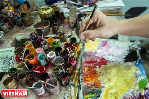 Làng sơn mài Tương Bình Hiệp ảnh 1