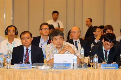 Các đại biểu thảo luận tại hội thảo. Ảnh: Thanh Vũ-TTXVN