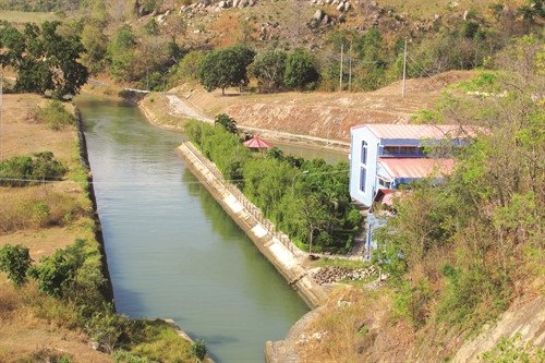 Gia Lai khai thác có hiệu quả các công trình thủy lợi, đảm bảo năng lực tưới cho cây lúa nước.