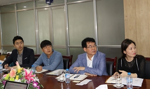 Đại biểu phía KATRI. Ảnh:TCĐLCL Đại biểu phía KATRI. Ảnh:TCĐLCL