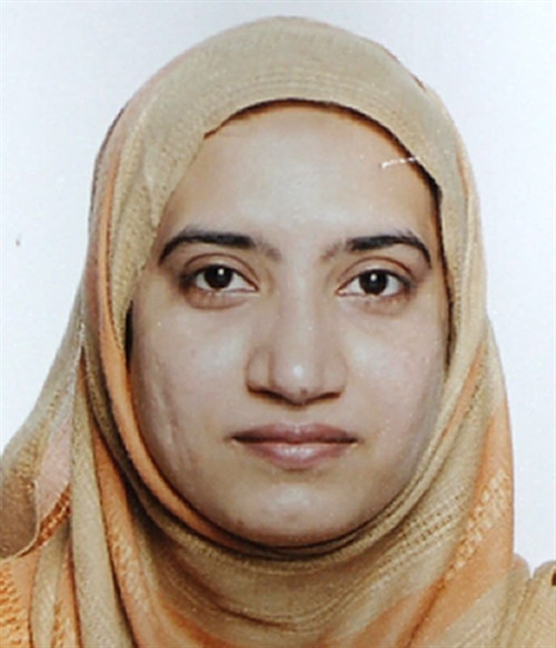 Nữ nghi can Pakistan 27 tuổi Tashfeen Malik đã từng thề trung thành với thủ lĩnh IS Abu Bakr al-Baghdadi. Ảnh: AFP/ TTXVN