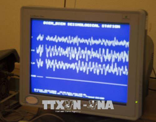 Điện Biên tiếp tục xảy ra động đất, cường độ 4,3 độ richter. Ảnh: Văn Dũng - TTXVN Điện Biên tiếp tục xảy ra động đất, cường độ 4,3 độ richter. Ảnh: Văn Dũng - TTXVN