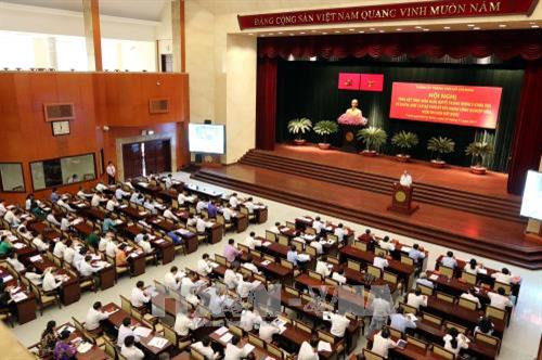 Quang cảnh hội nghị. Ảnh: Thanh Vũ-TTXVN Quang cảnh hội nghị. Ảnh: Thanh Vũ-TTXVN