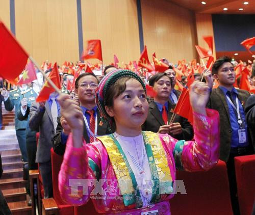 Đại biểu dự Đại hội. Ảnh: TTXVN Đại biểu dự Đại hội. Ảnh: TTXVN