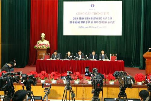 Quang cảnh họp báo. Ảnh: Dương Ngọc - TTXVN