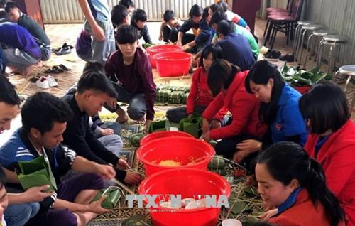 Trung tâm thường tổ chức các hoạt động giao lưu để động viên tinh thần con trẻ nhân dịp lễ, Tết. Ảnh: Diệp Anh - TTXVN Trung tâm thường tổ chức các hoạt động giao lưu để động viên tinh thần con trẻ nhân dịp lễ, Tết. Ảnh: Diệp Anh - TTXVN