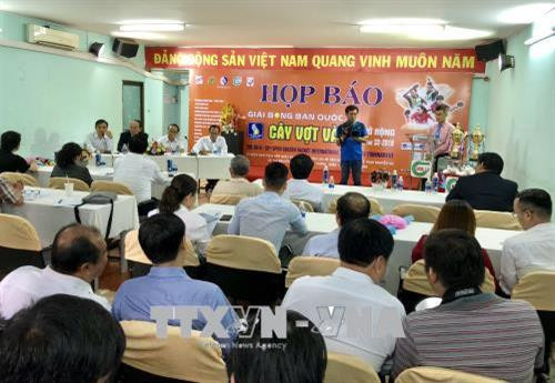 Quang cảnh buổi họp báo. Ảnh: Quang Nhựt - TTXVN