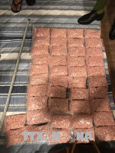 Tang vật vụ án. Ảnh: TTXVN phát