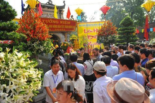 Côn Sơn - Kiếp Bạc là một trong những địa chỉ du lịch thu hút đông khách nhất của tỉnh Hải Dương. Ảnh: Minh Đức - TTXVN