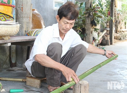 Tinh xảo nghề mây tre đan ở Ninh Thuận ảnh 1