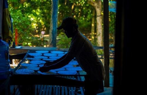 Phơi bánh nơi thoáng mát Phơi bánh nơi thoáng mát