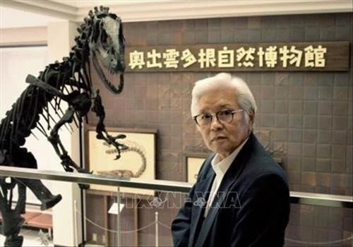 Người quản lý bảo tàng Okuizumo Tane tại tỉnh Shimane (Nhật Bản), ông Kazuyoshi Udagawa. Ảnh: Kyodo/TTXVN