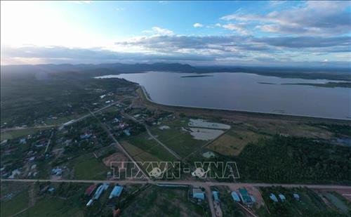 Hồ thủy lợi Ia Mơ. Ảnh: Dư Toán – TTXVN Hồ thủy lợi Ia Mơ. Ảnh: Dư Toán – TTXVN