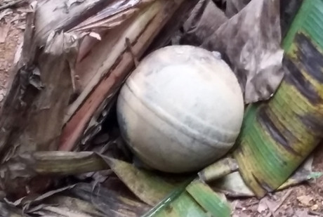 "Vật thể lạ" rơi xuống nhà dân tại Yên Bái ảnh 1