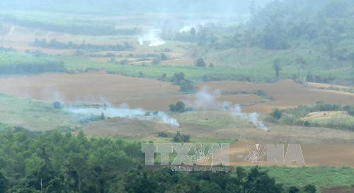 Thung lũng Chà Nòi nằm dưới chân núi Đá Đẽo. Ảnh: Mạnh Thành - TTXVN Thung lũng Chà Nòi nằm dưới chân núi Đá Đẽo. Ảnh: Mạnh Thành - TTXVN