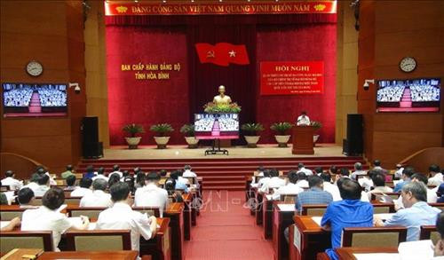 Toàn cảnh hội nghị. Ảnh: Nhan Sinh- TTXVN Toàn cảnh hội nghị. Ảnh: Nhan Sinh- TTXVN