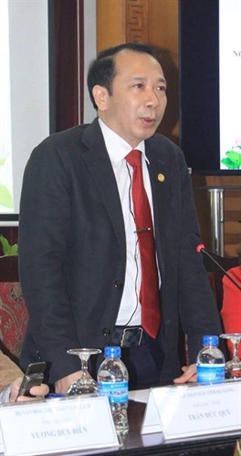 Ông Trần Đức Quý - Phó Chủ tịch UBND tỉnh Hà Giang phát biểu tại buổi họp báo