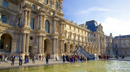 Bảo tàng Louvre - Pháp. Ảnh: internet Bảo tàng Louvre - Pháp. Ảnh: internet