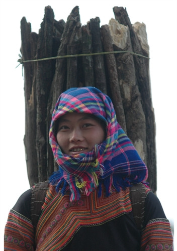 Đi lấy củi về (ảnh chụp ở Kao Sơn, Lào Cai). Đi lấy củi về (ảnh chụp ở Kao Sơn, Lào Cai).