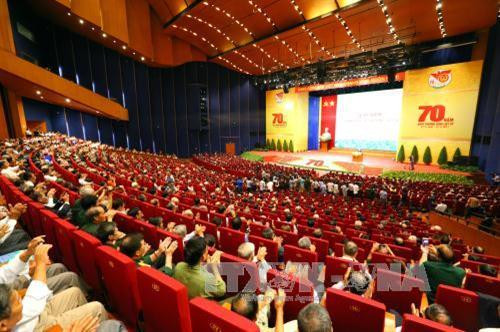 Quang cảnh Lễ kỷ niệm cấp quốc gia 70 năm Ngày Thương binh – Liệt sĩ. Ảnh: Anh Tuấn - TTXVN Quang cảnh Lễ kỷ niệm cấp quốc gia 70 năm Ngày Thương binh – Liệt sĩ. Ảnh: Anh Tuấn - TTXVN