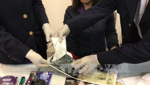 Số ma túy bị thu giữ. Ảnh: Hoàng Hải-TTXVN