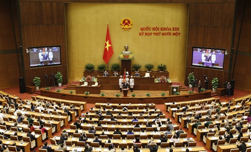 Quốc hội biểu quyết thông qua Nghị quyết bầu Chủ tịch nước. sáng 2/4. Ảnh: An Đăng - TTXVN Quốc hội biểu quyết thông qua Nghị quyết bầu Chủ tịch nước. sáng 2/4. Ảnh: An Đăng - TTXVN