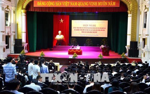 Quang cảnh hội nghị. Ảnh Công Luật - TTXVN