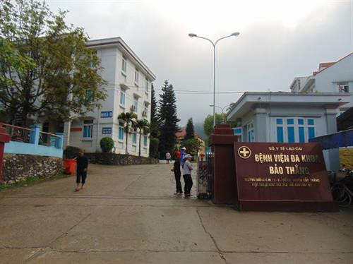 Bệnh viện Đa khoa huyện Bảo Thắng - Đơn vị dẫn đầu của ngành y tế tuyến huyện tỉnh Lào Cai. Ảnh: laocai.gov.vn