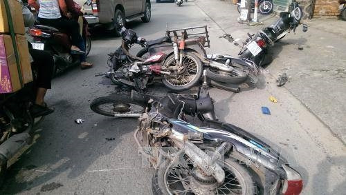 Hiện trường vụ tai nạn