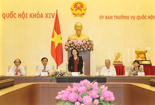 Chủ tịch Quốc hội Nguyễn Thị Kim Ngân phát biểu tại buổi gặp mặt. Ảnh: Trọng Đức - TTXVN Chủ tịch Quốc hội Nguyễn Thị Kim Ngân phát biểu tại buổi gặp mặt. Ảnh: Trọng Đức - TTXVN