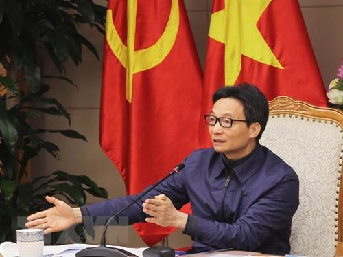 Phó Thủ tướng Vũ Đức Đam phát biểu. Ảnh: Lâm Khánh/TTXVN