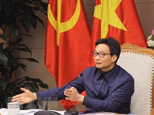 Phó Thủ tướng Vũ Đức Đam phát biểu. Ảnh: Lâm Khánh/TTXVN