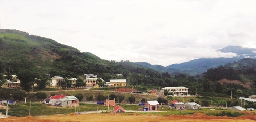 Một góc trung tâm huyện Nam Trà My hôm nay Một góc trung tâm huyện Nam Trà My hôm nay