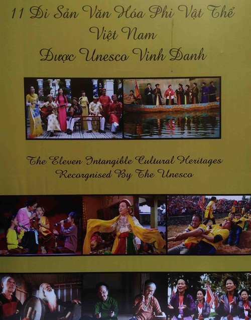 Tác phẩm “11 di sản văn hóa phi vật thể Việt Nam được Unesco vinh danh" của nhiếp ảnh gia Nguyễn Á