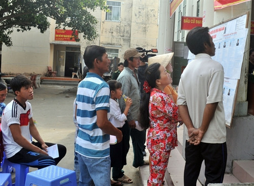 Ngày hội bầu cử sớm ở xã đảo Thổ Châu, Kiên Giang ảnh 1 Ngày hội bầu cử sớm ở xã đảo Thổ Châu, Kiên Giang ảnh 1