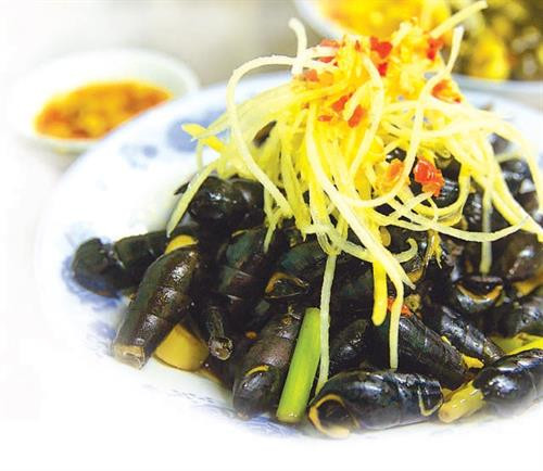 Ngất ngây vị ốc hút Đà Thành ảnh 1