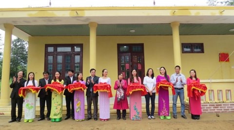 Khánh thành điểm trường mầm non mới giữa đại ngàn Trường Sơn ảnh 2 Khánh thành điểm trường mầm non mới giữa đại ngàn Trường Sơn ảnh 2